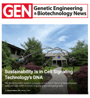 GEN 新闻，“可持续发展已融入 Cell Signaling Technology 的 DNA”